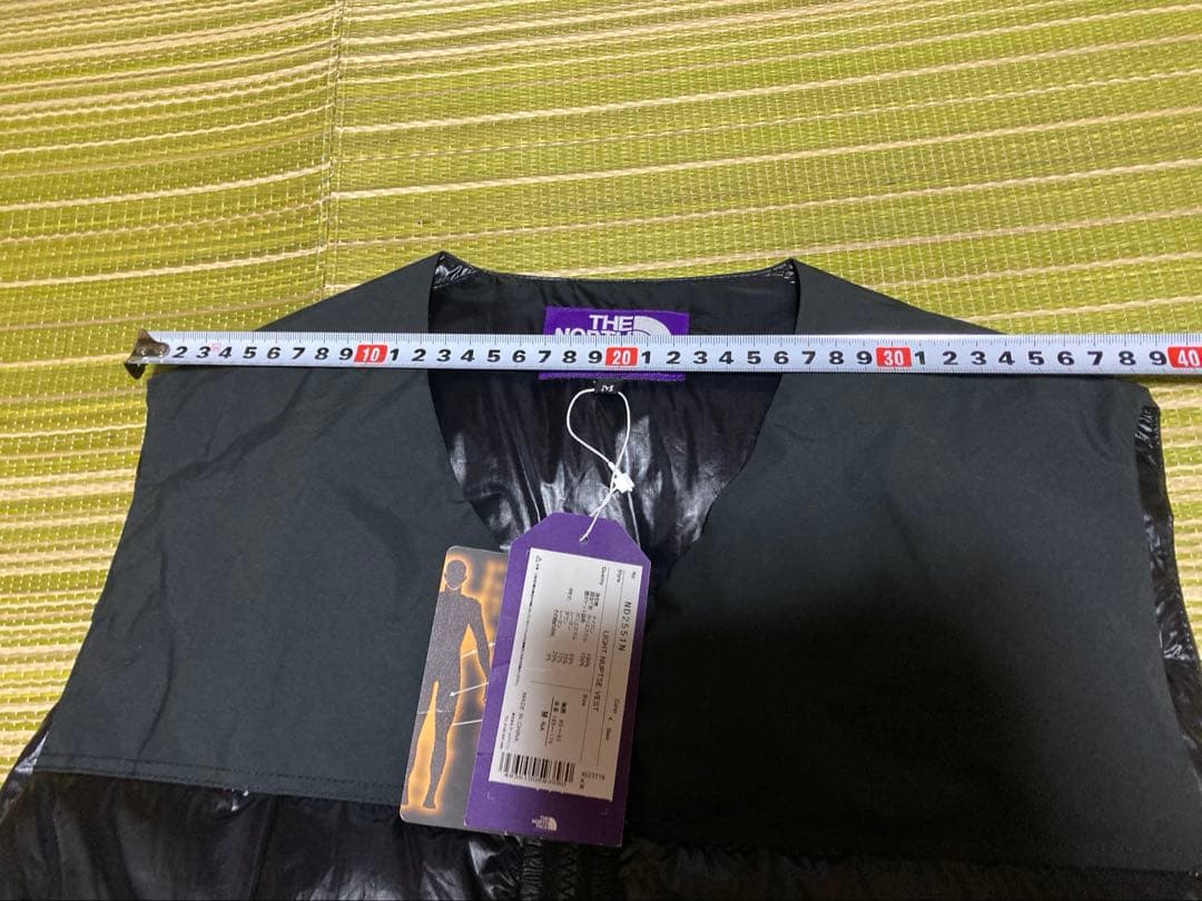 新品　定価約2.8万+税 ノースフェイス パープルレーベル　ヌプシダウンベスト