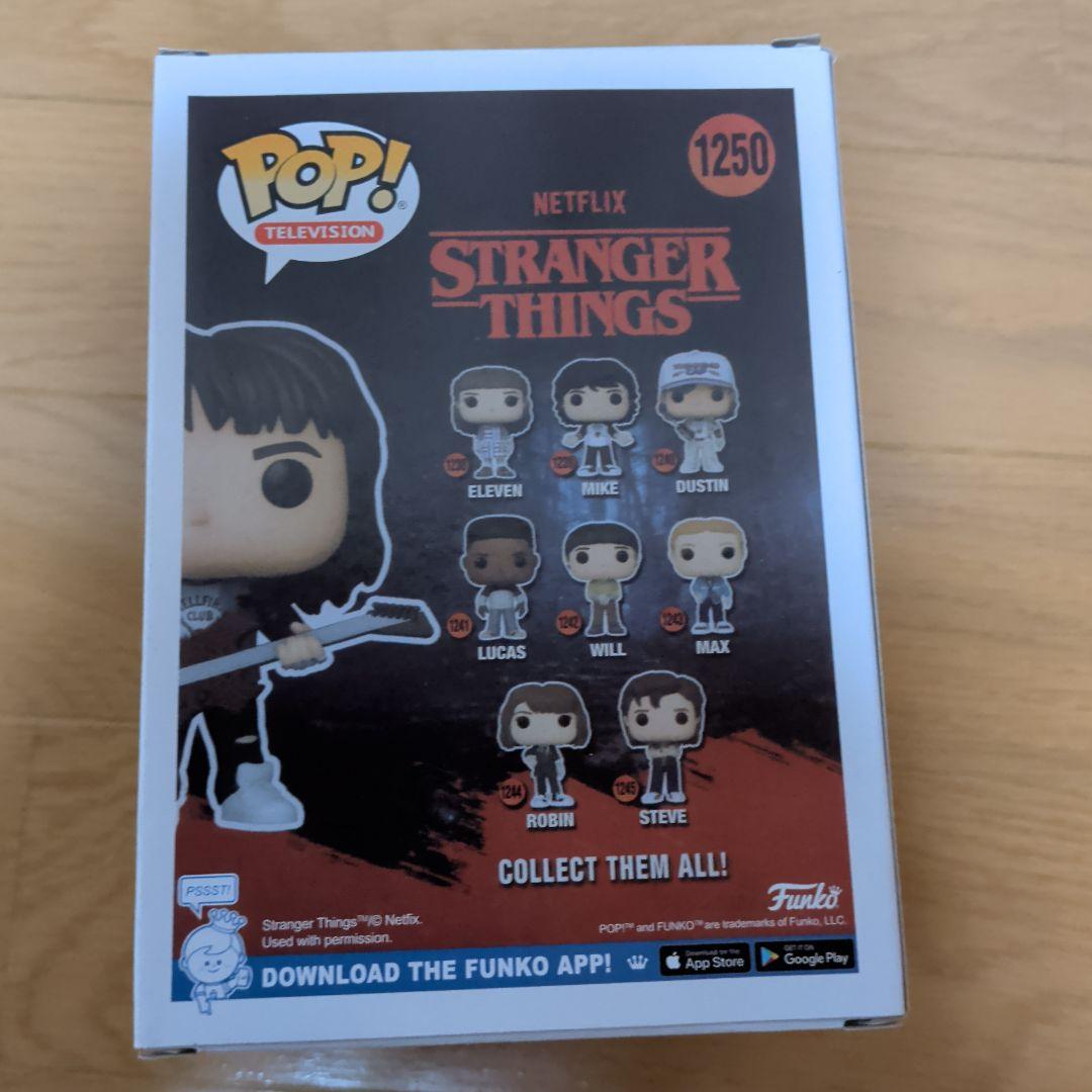 N*L様 Funko Pop! Eddie 1250 Stranger Thin