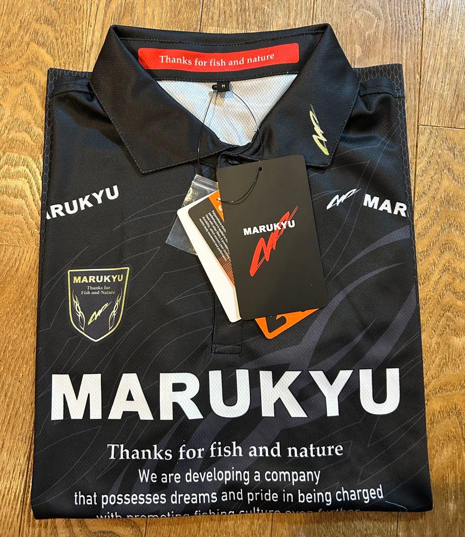 MARUKYU ドライポロシャツ ブラック