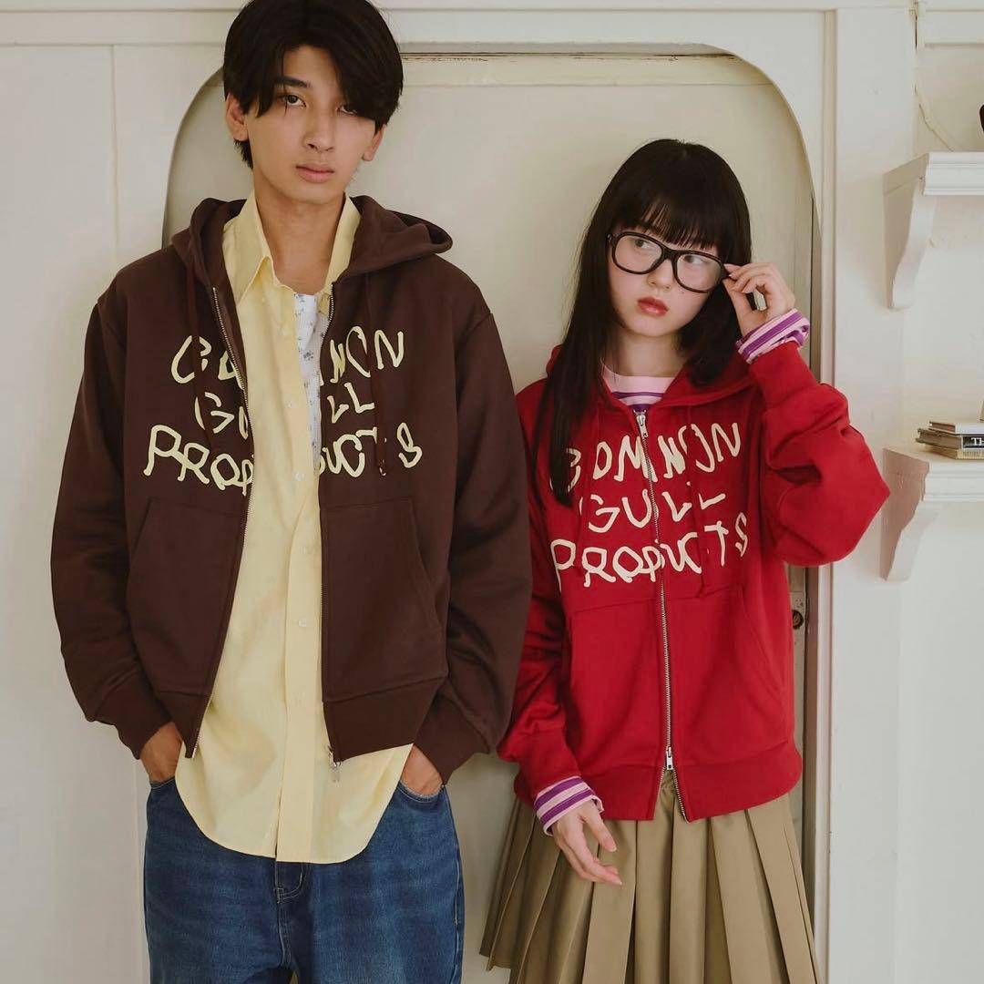 トップス commongullproducts. zip hoodie 25autumn