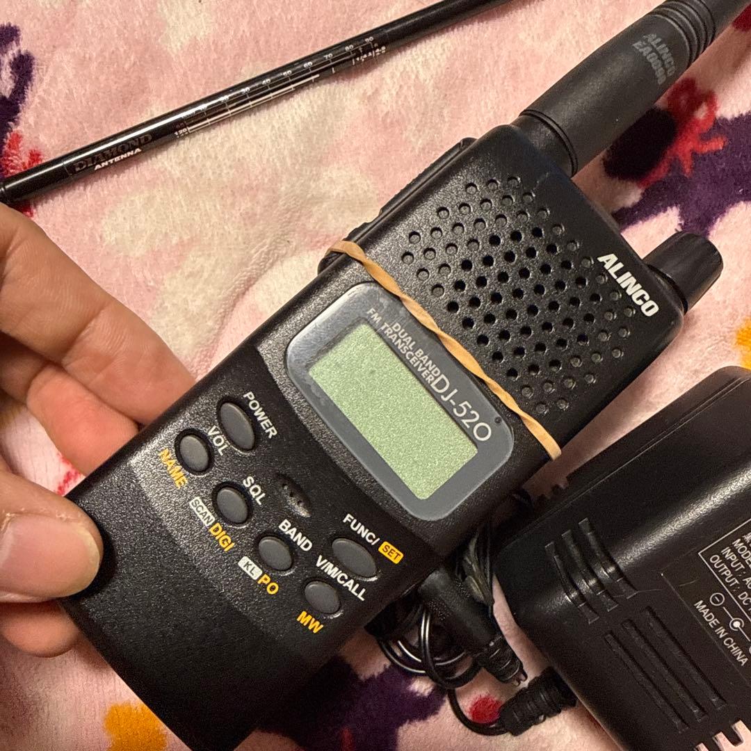 格安 ALINCO DJ-520 ハンディートランシーバー144/430MHz