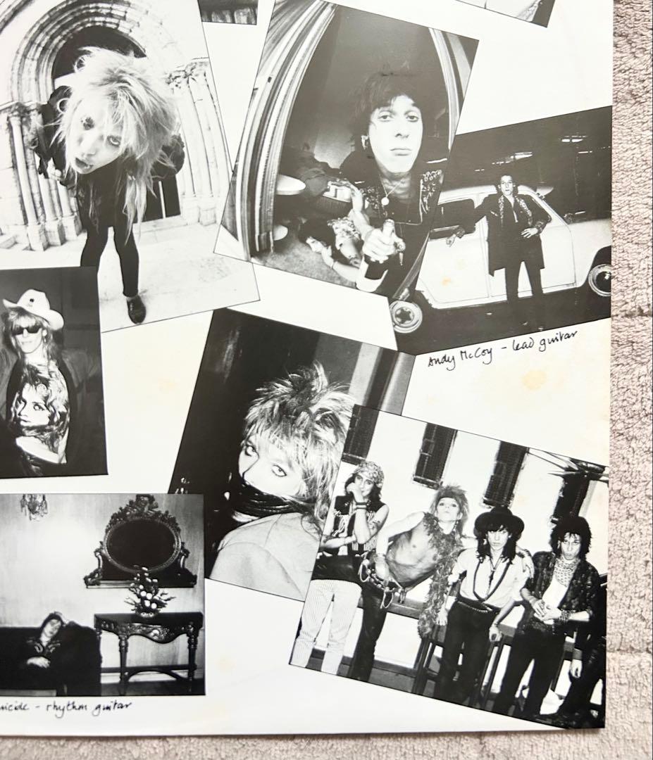 Hanoi Rocks Back to Mystery City 英国盤レコード
