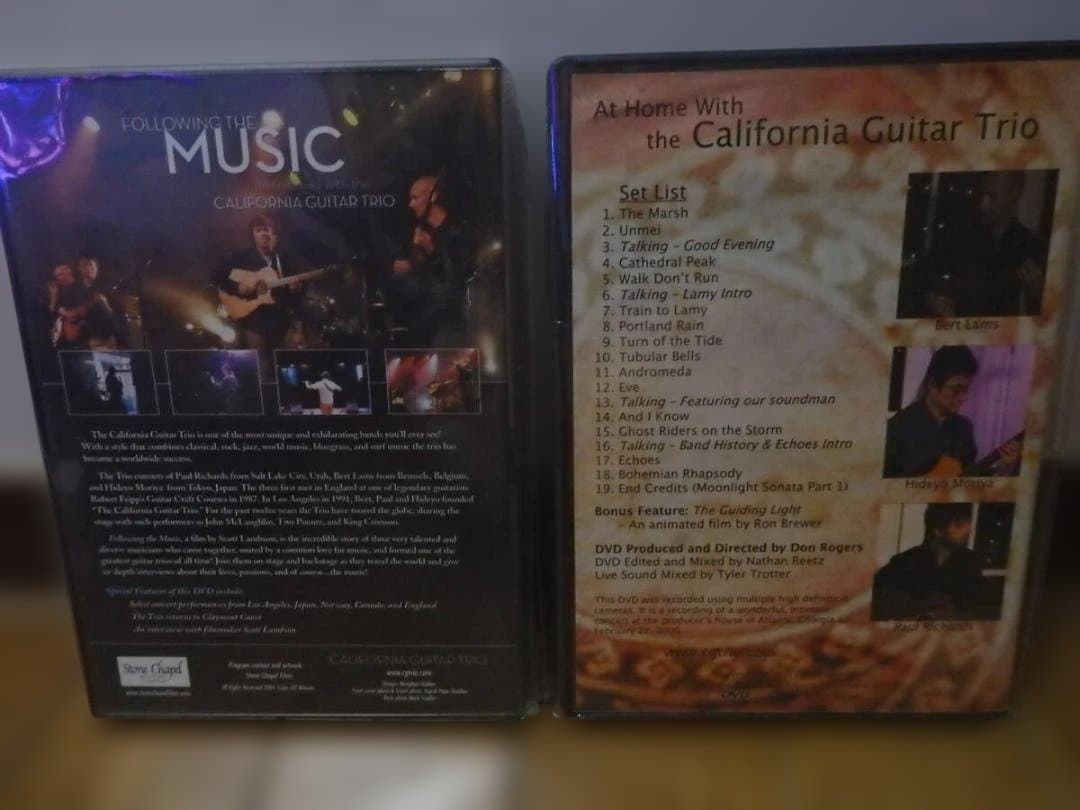 カリフォルニアギタートリオ CD16枚・DVD2枚