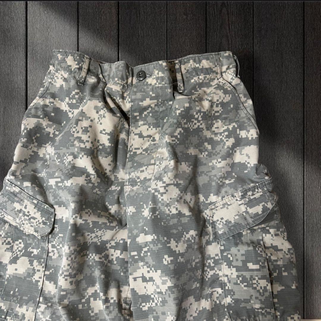 た*し様 4040/US ARMY米軍実物コンバッドデジカモカーゴパンツダブルニ