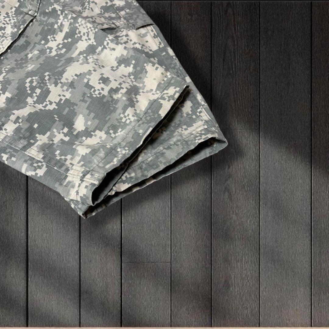 た*し様 4040/US ARMY米軍実物コンバッドデジカモカーゴパンツダブルニ