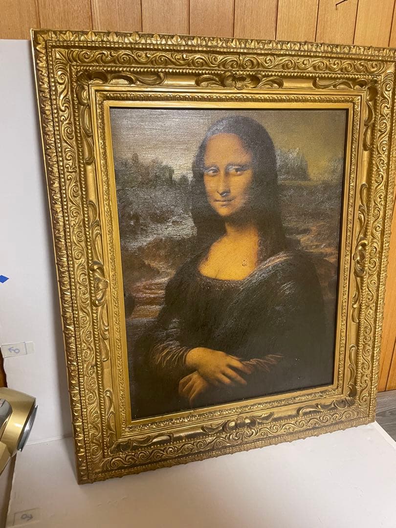 モナリザ 複製画 額縁付き P10号サイズ ART-RELIEF 共同印刷 美術