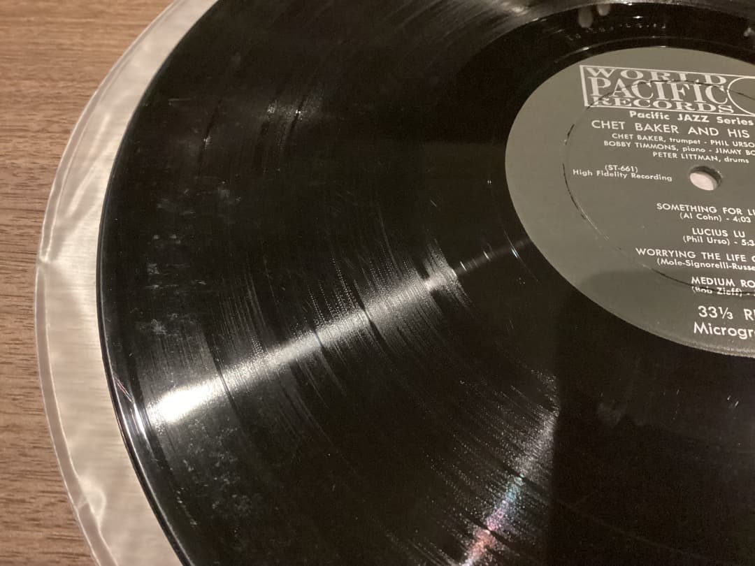 Chet Baker & Crew レコード PJ-1224