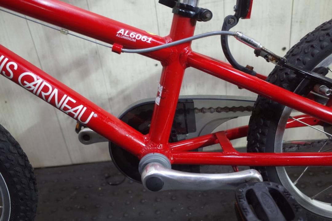 LOUIS GARNEAUルイガノ LGS-J16 16インチ アルミ RED
