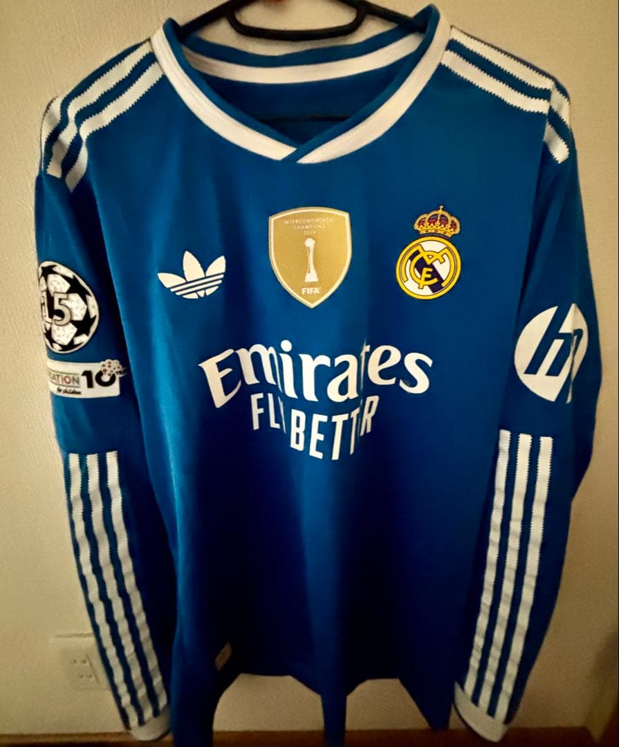 レアル・マドリード MBAPPÉ 10 長袖シャツ レプリカ 海外インポート品