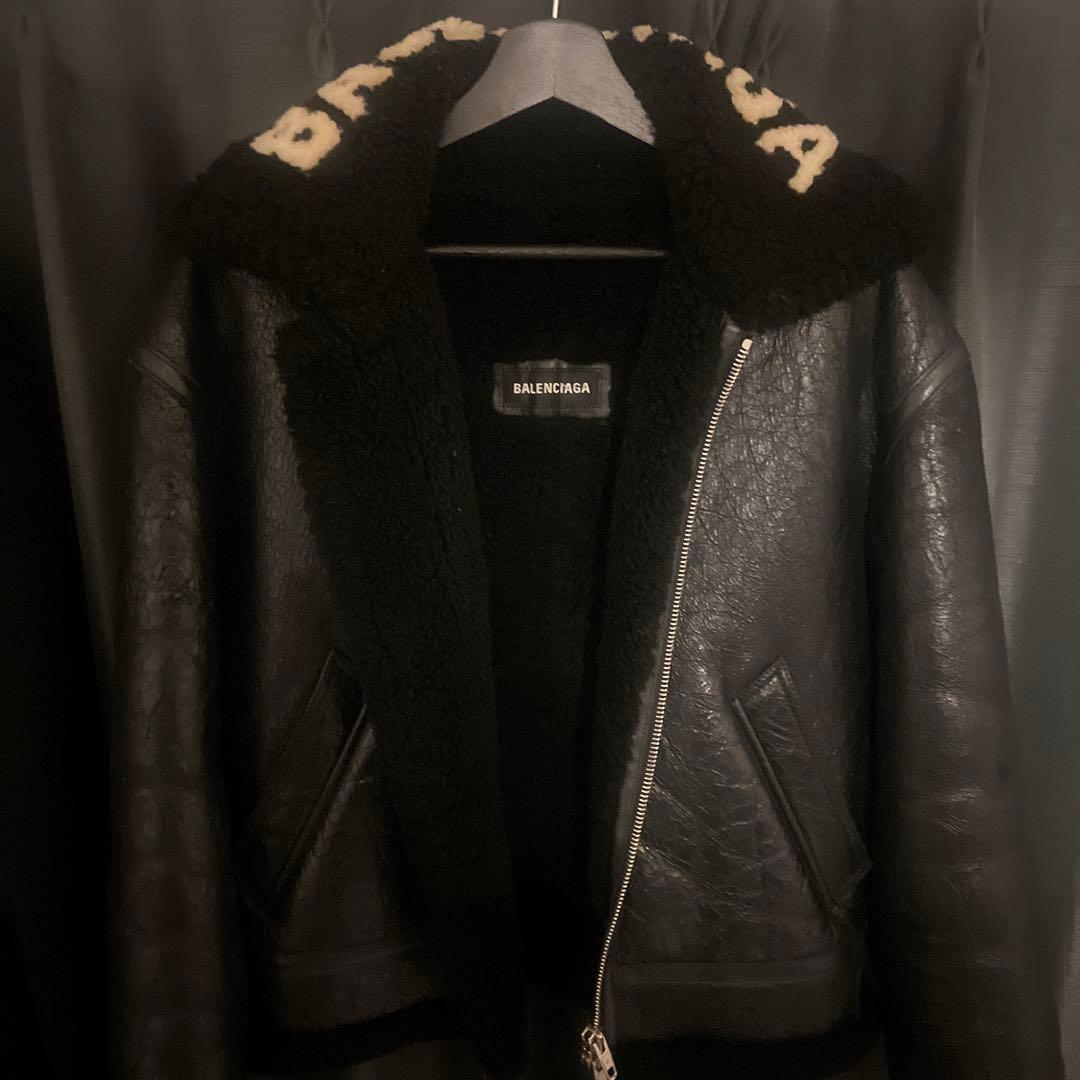BALENCIAGA ムートンジャケット　44