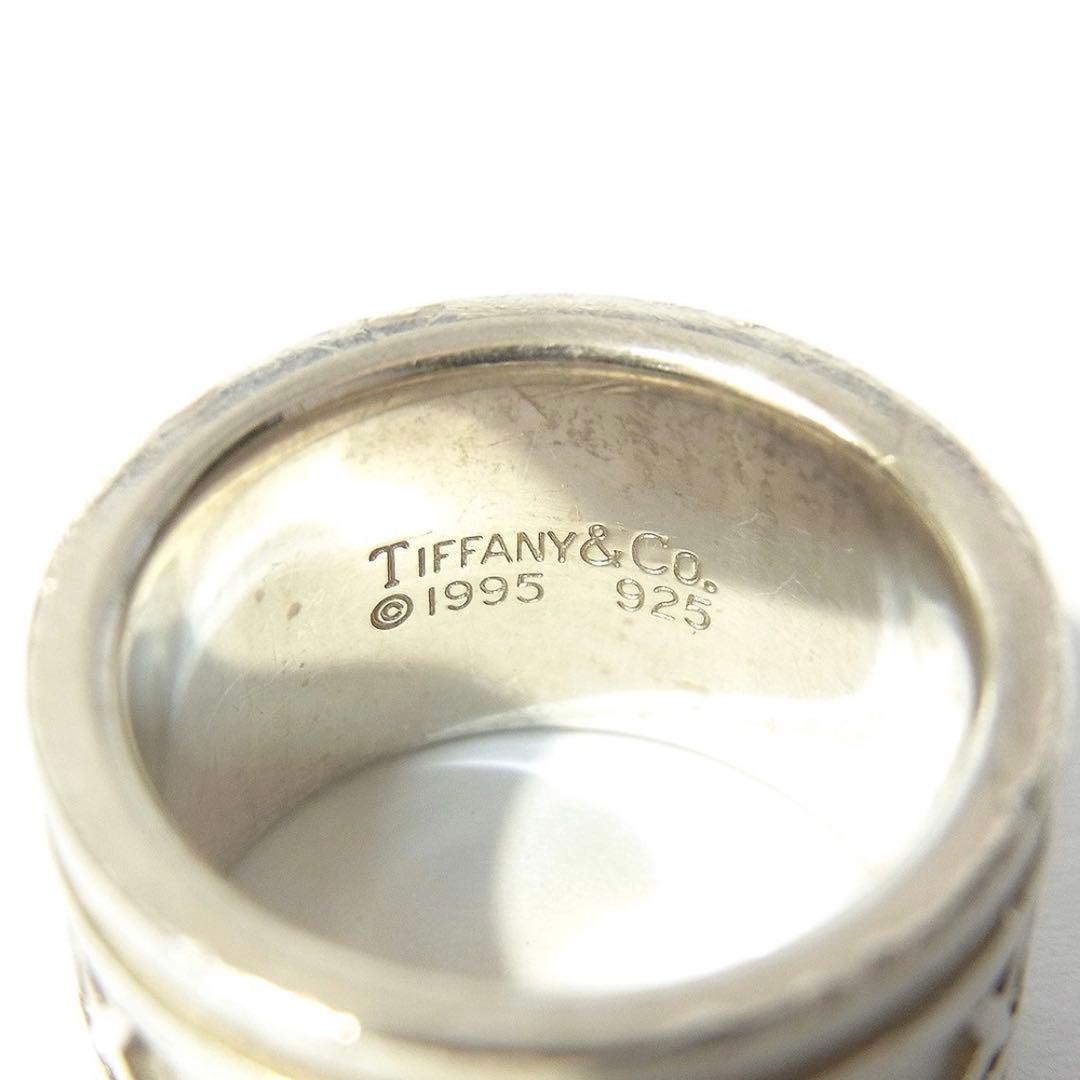 TIFFANY シルバー ローマ数字 アトラスリング 1995年製 8.5号