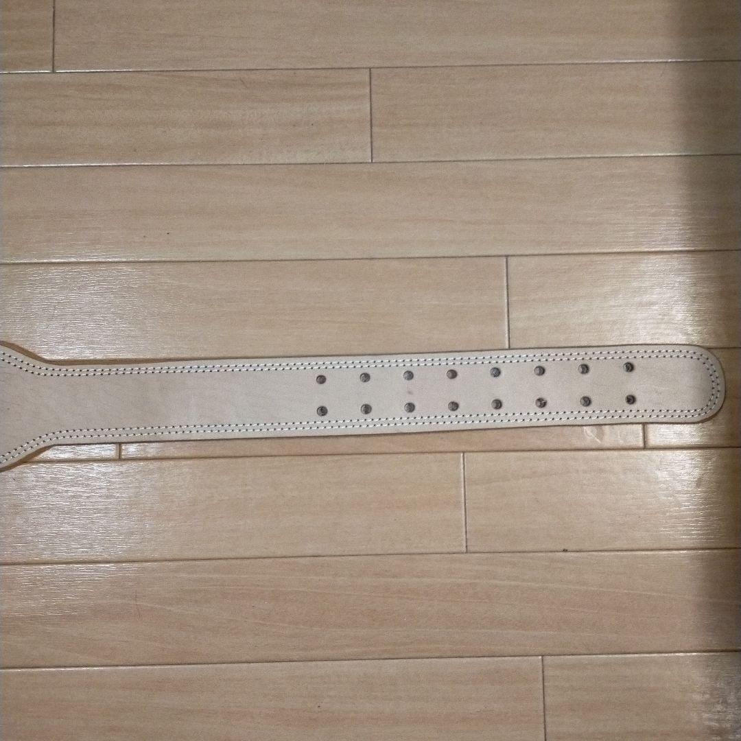 ゴールドジム EXレザーベルト トレーニングベルト XLサイズ