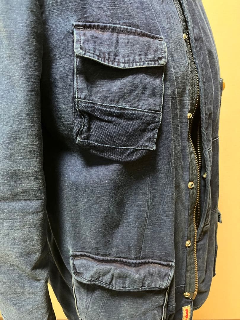 porter classic デニムブルゾン　ジャケット