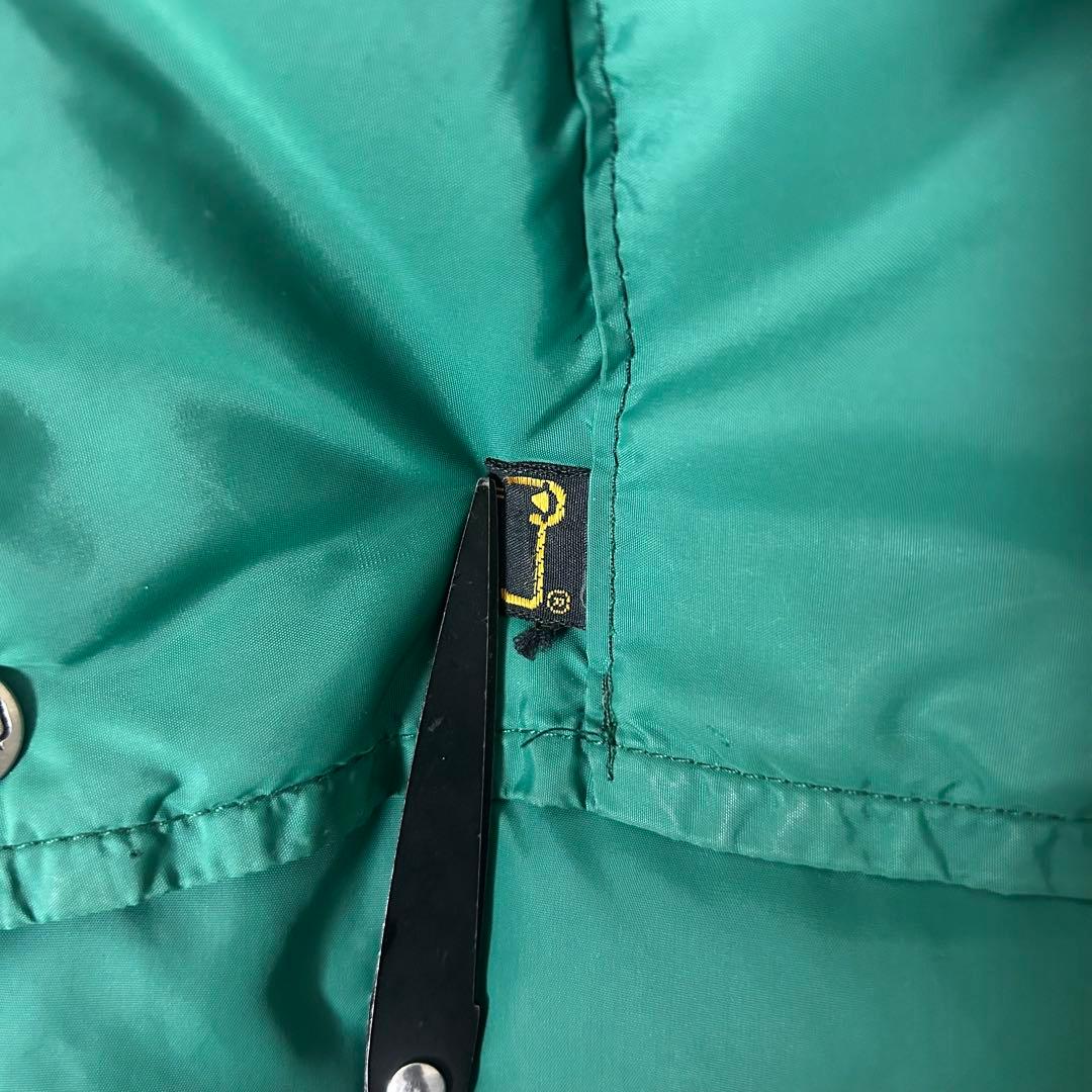 70s WOOLRICH DOWN VEST \"GREEN\" USA製