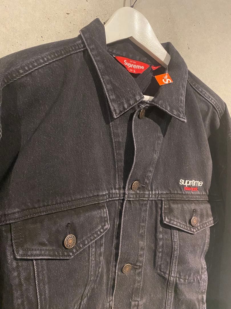Supreme Denim Trucker Jacket（26ss）ブラック　L