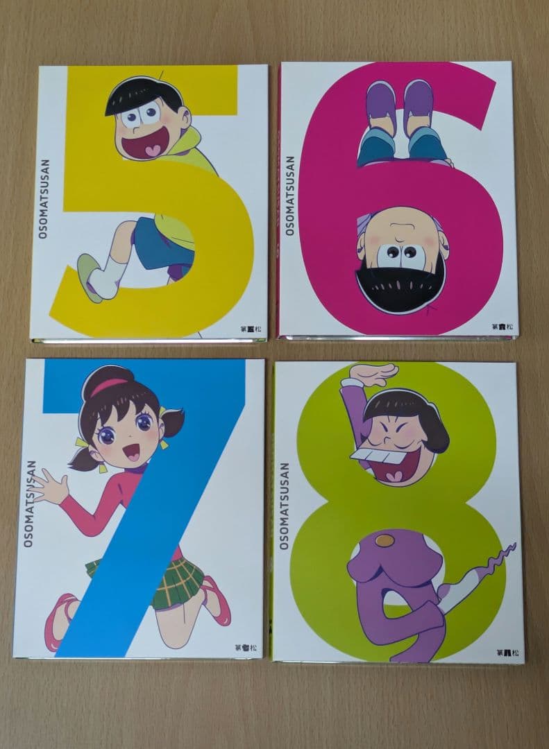 おそ松さん　１期２期Blu-ray　全巻セット　収納ボックス付き