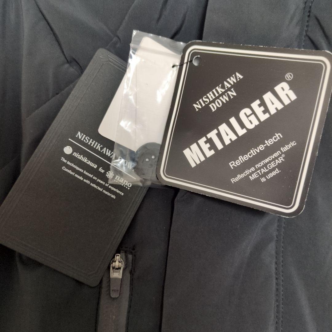 新品タグ付　西川ダウン　ナノユニバース　ダウン　コート　M