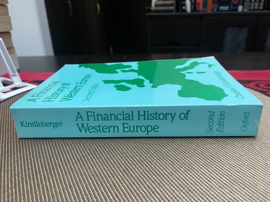 洋書 A Financial History of Western Europe