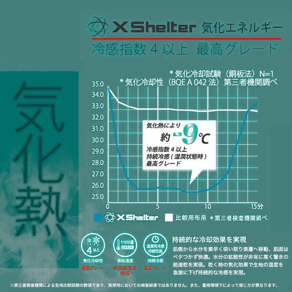 とーた　おまとめ　エックスシェルター 暑熱ポンチョ グリーン ワークマン