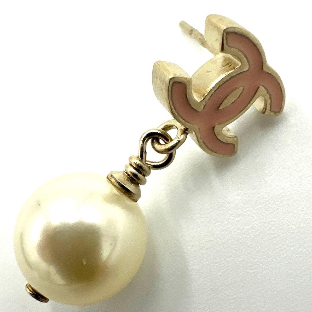 ☆CHANEL☆片耳☆ピアス☆ココマーク☆パール☆058☆