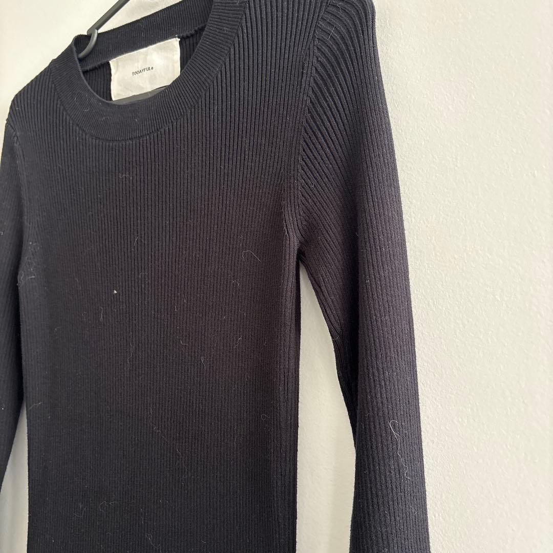 【美品】TODAYFUL Backlayered Knit Dress