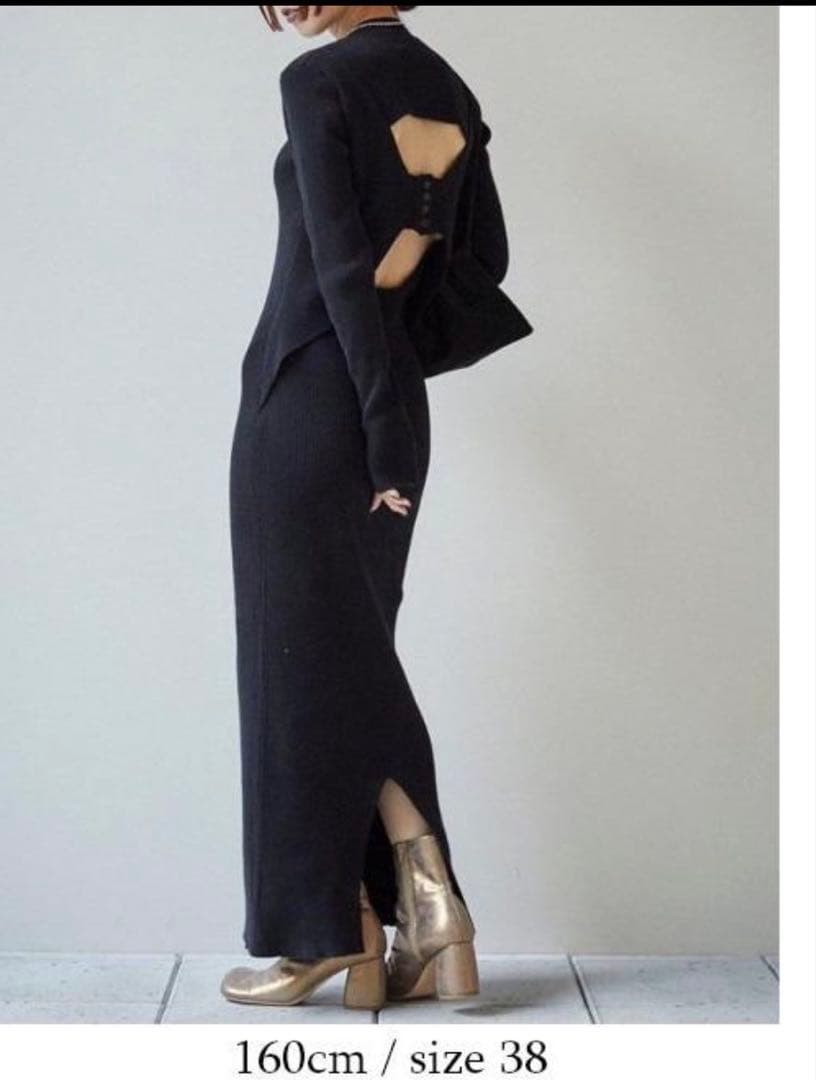 【美品】TODAYFUL Backlayered Knit Dress