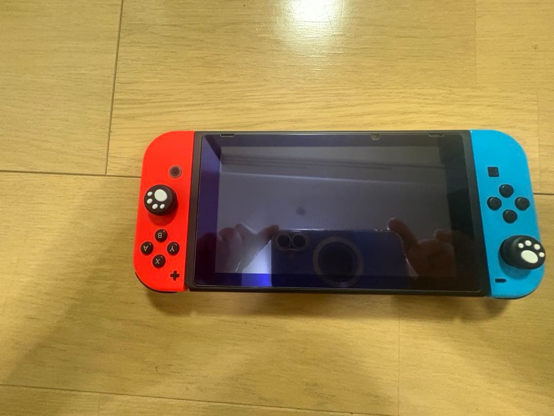Nintendo Switch ネオンブルー/レッド（付属品完備）+モンハン+α