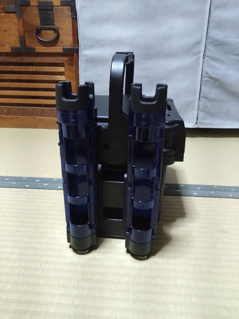メタルジグ+小ケース+フィッシングボックス 黒 コンパクトセット