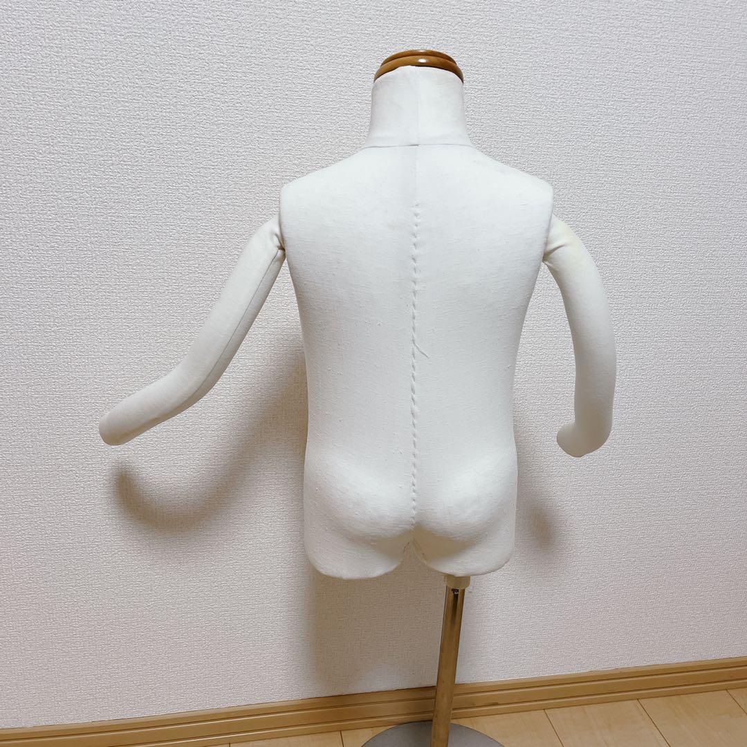 ✨️希少✨️子供用トルソー 腕付き マネキン 布張り キッズ