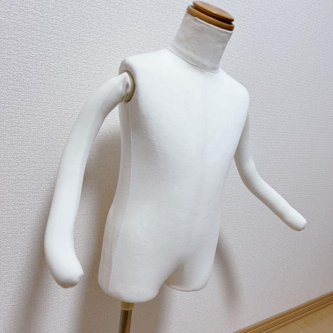 ✨️希少✨️子供用トルソー 腕付き マネキン 布張り キッズ