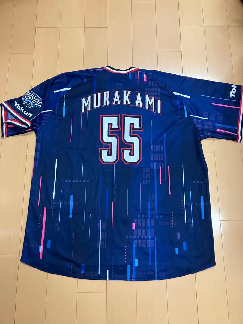 村上宗隆　東京ヤクルトスワローズ　クルー　ユニフォーム　侍ジャパン　WBC