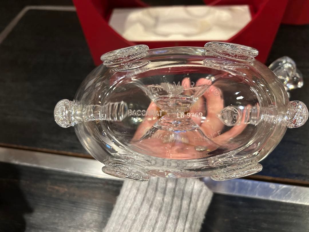 レミーマルタン　ルイ13世　 700ml バカラ製ボトル空瓶　箱付き　替栓付