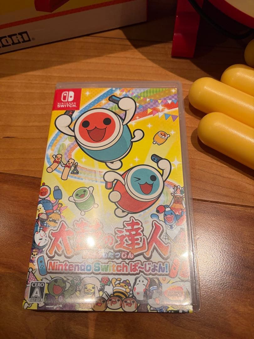 M*s様 太鼓の達人 Nintendo Switchば～じょん!太鼓とバチ2個セ