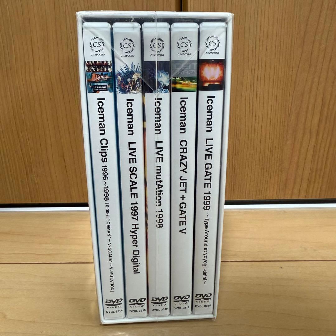 希少 Iceman Complete DVD BOX 特典 クリアファイルセット