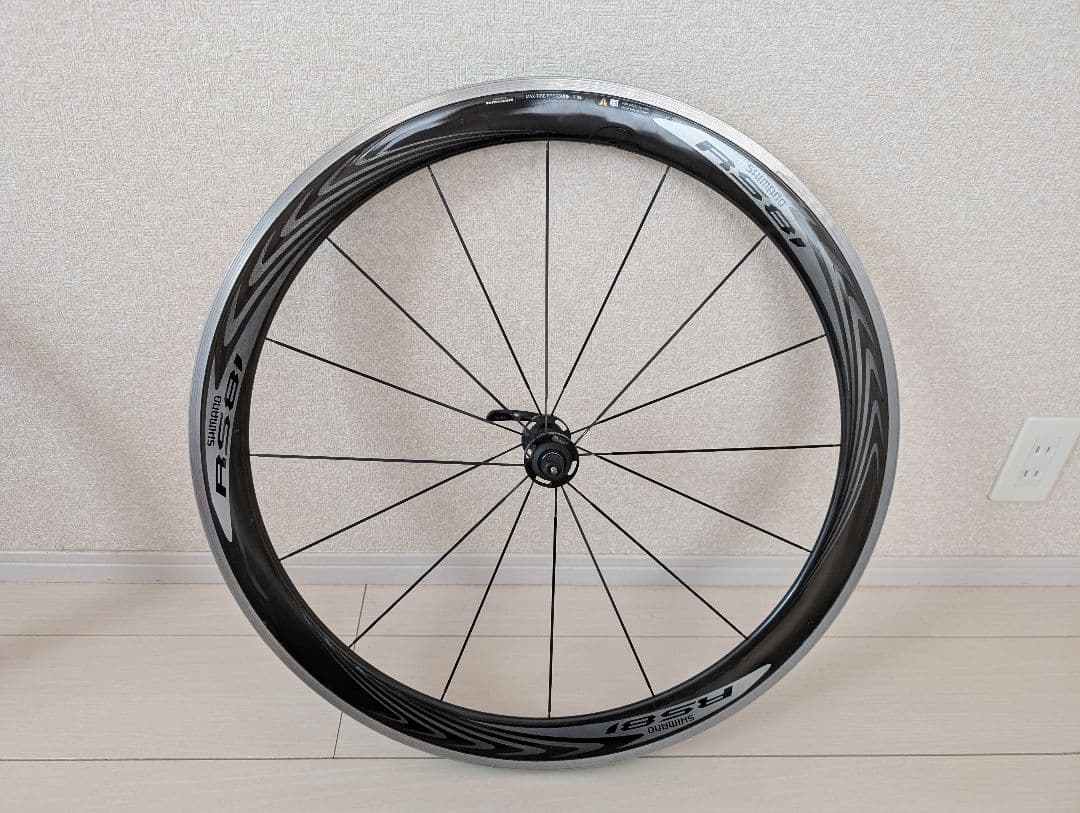 リアのみ　Shimano RS81 622 x 17C クリンチャーホイール