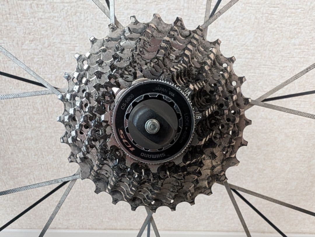 リアのみ　Shimano RS81 622 x 17C クリンチャーホイール