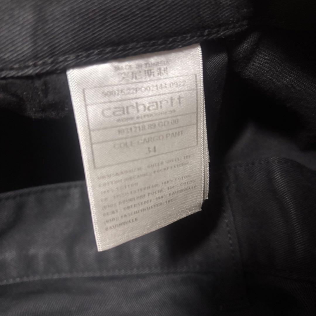 パンツ carhartt wip cole cago pant black