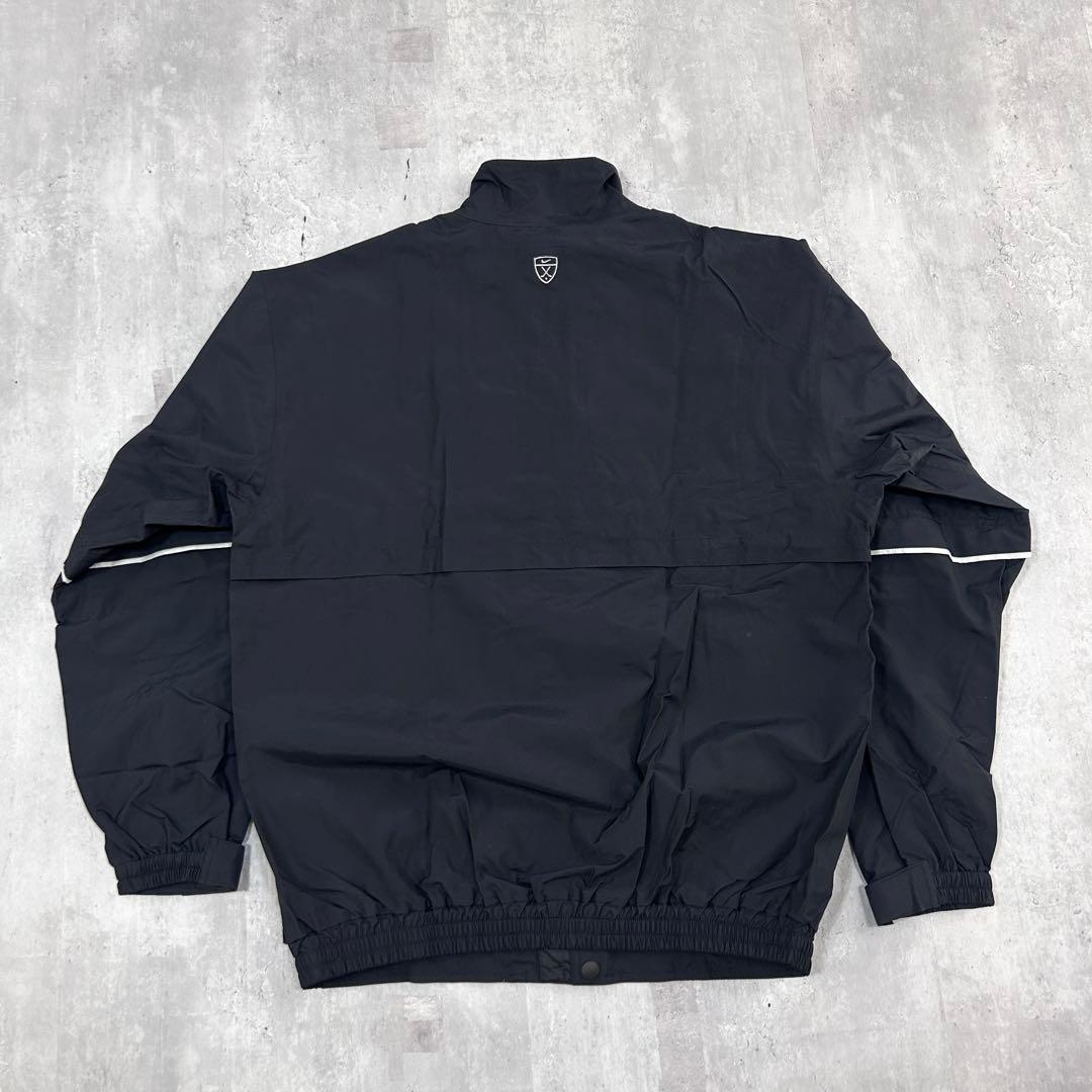 Z286 美品 NIKE ゴルフ レインウェア ナイロン 上下 2way 黒 M