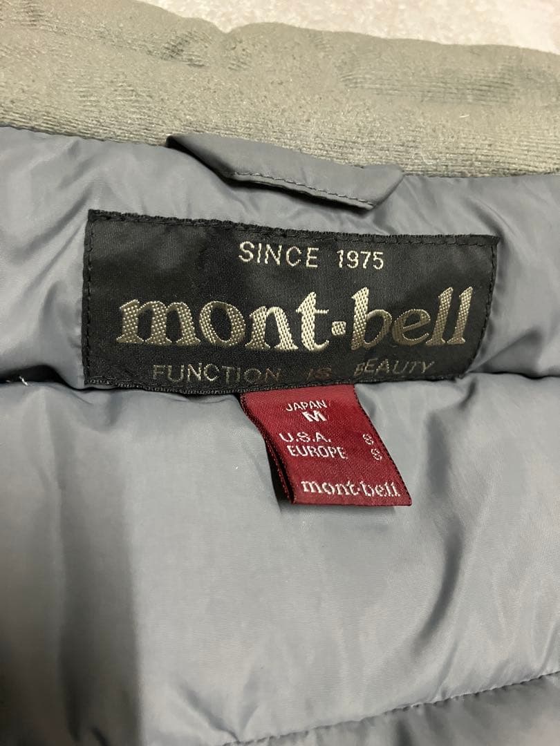 old mont-bell 90s~ダウンベスト