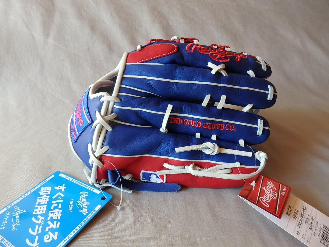 新品◆Rawlings シカゴ・カブス 軟式 野球/グラブ◆左