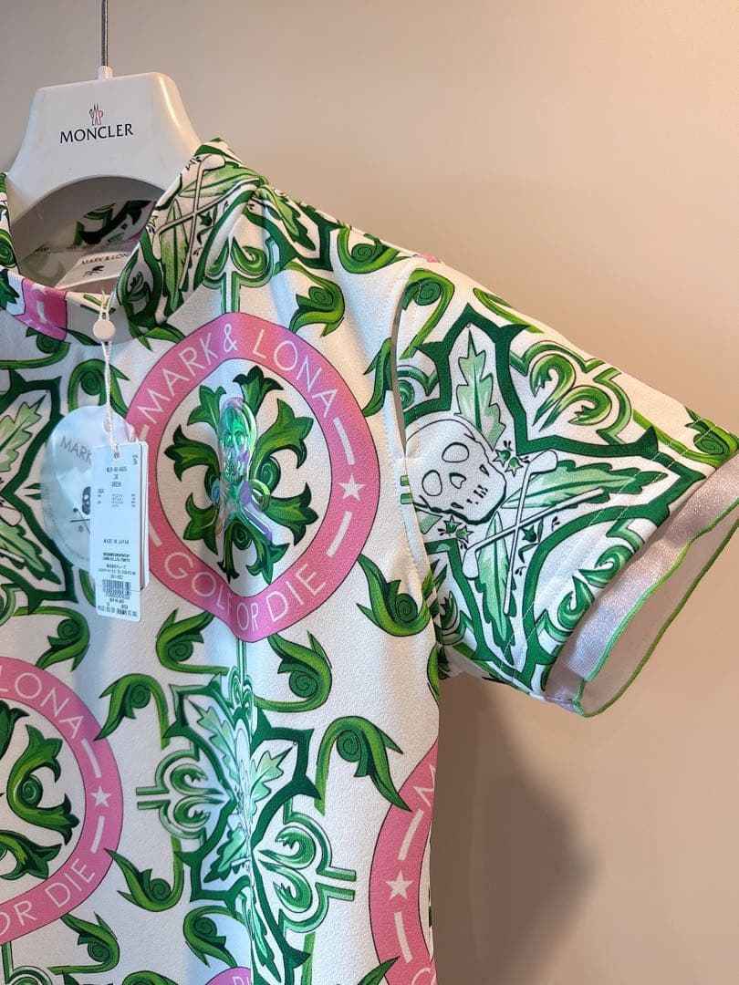 新品⭐️ MARK&LONA モックネックシャツ レディース 正規品 マーク&ロナ