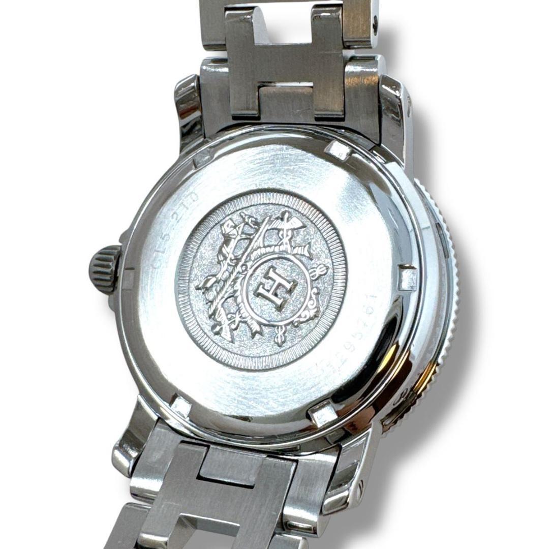 エルメス クリッパー ダイバー CL5.210 ネイビー レディース 時計 美品