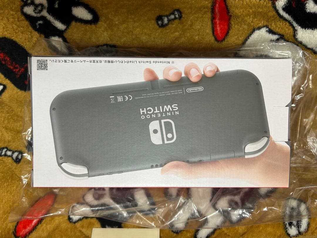 Nintendo switch lite グレー　本体　新品　未開封　メルカリ便