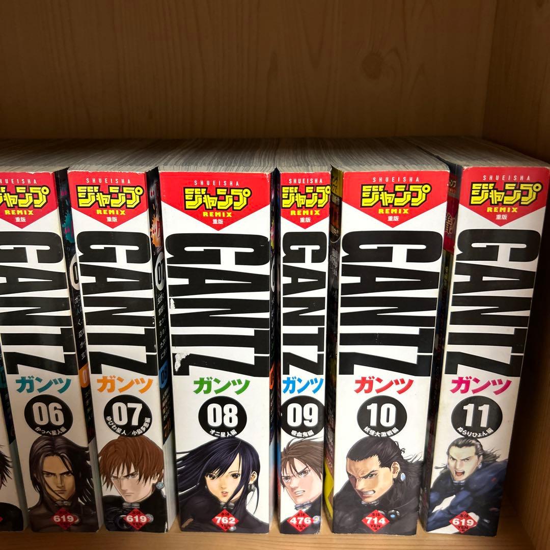 大人気漫画ガンツコンビニコミック1巻から16巻まとめ売良品セットGANTZ16冊