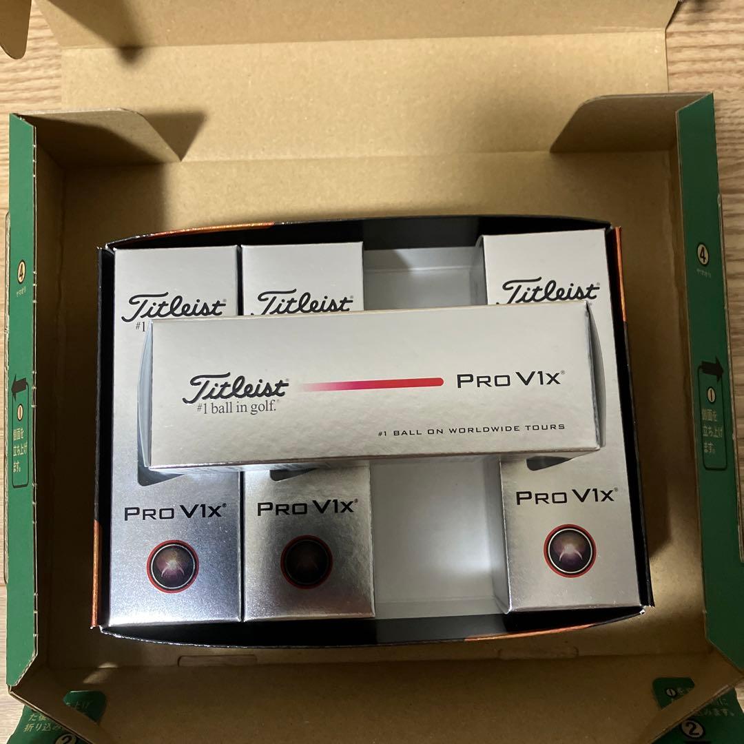 Titleist Pro V1x ゴルフボール 12個