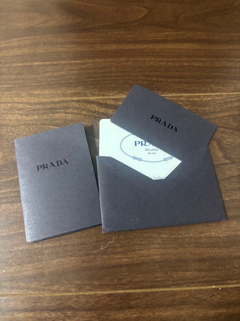 PRADA カナパ　ブルーギンガムチェック