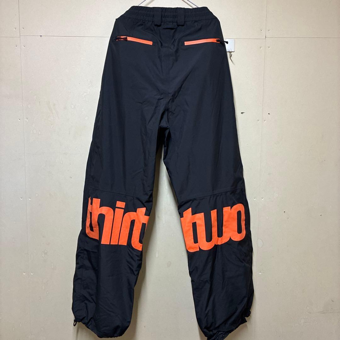 thirtytwo sweeper pants 22-23 ブラック/オレンジ
