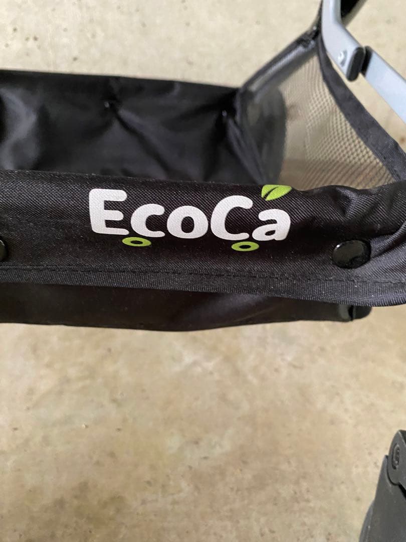 【11000円から値下げ】EcoCa折りたたみ式ショッピングカート　ブラック