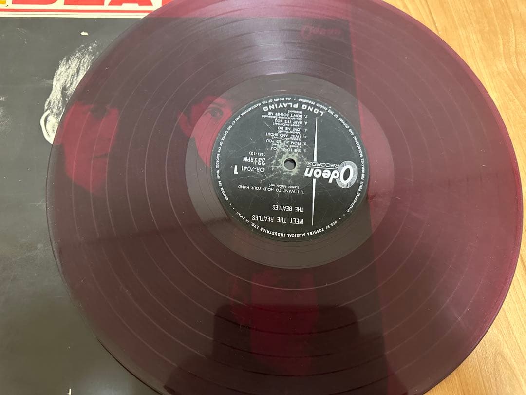 ビートルズ レコード8枚 まとめ売り レトロ 中古品