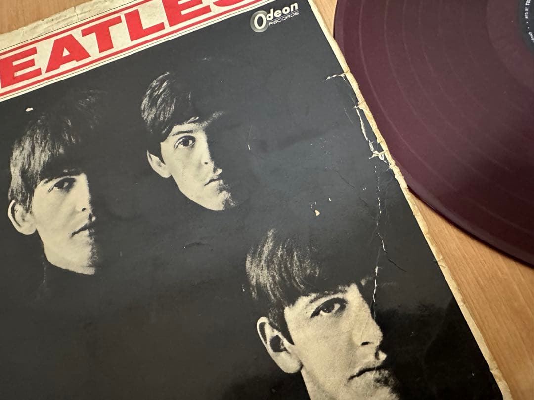 ビートルズ レコード8枚 まとめ売り レトロ 中古品